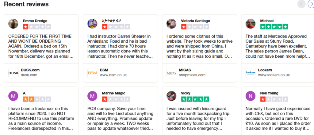 trustpilot review management