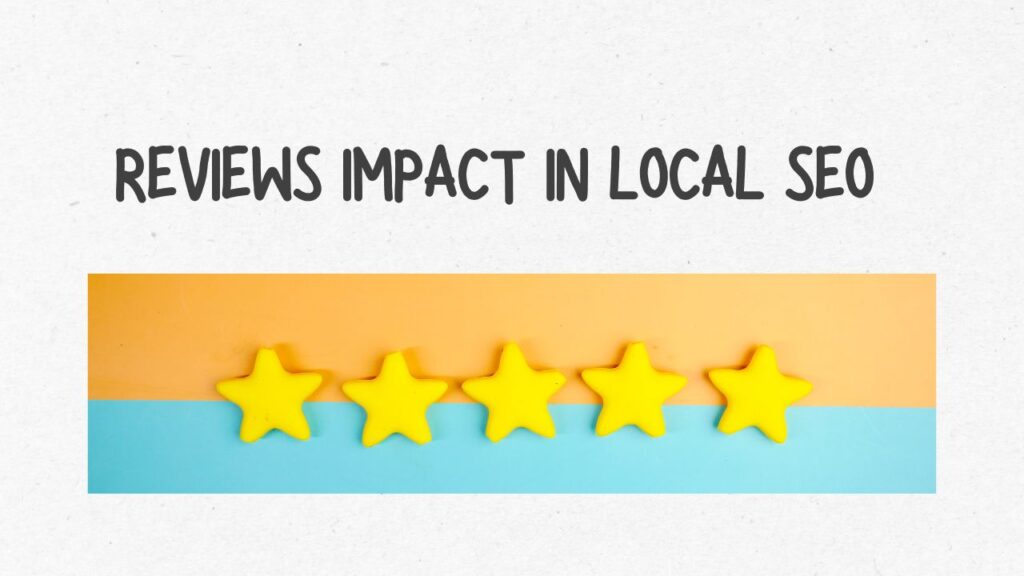 Reviews and Visibility in Local Search